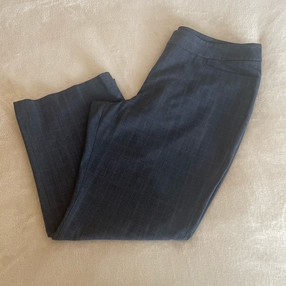 Lane Bryant Pants - Lane Bryant Plaid Wide Leg Petite Trouser Pants - Size 18
